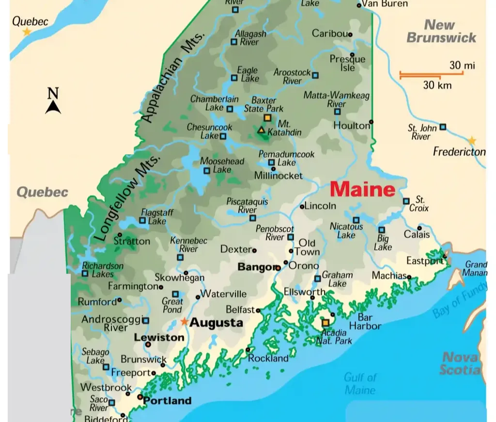 Locations We Serve in Maine