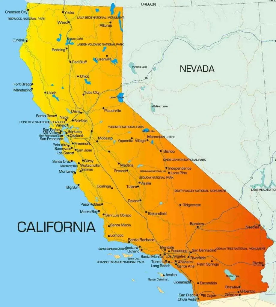 Areas We Cover Across California
